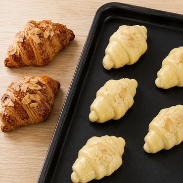 Mini Almond Croissant - 20 Pc