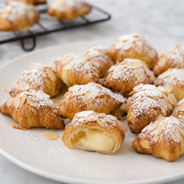 Mini Almond Croissant - 20 Pc