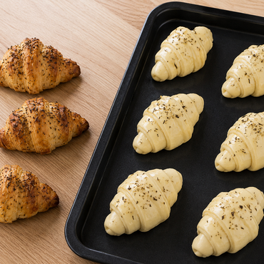 Mini Hallumi Croissant - 20 Pc