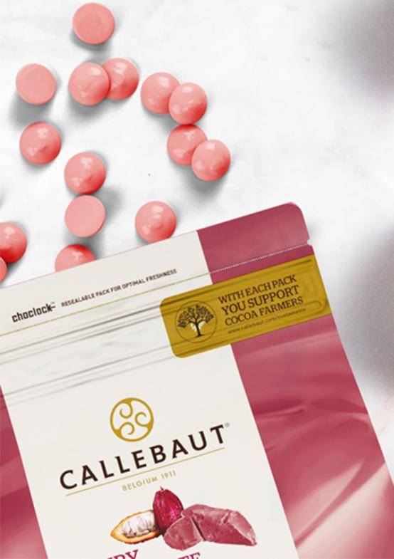 Callebaut Ruby Chocolate Callets